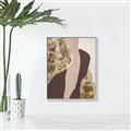 Picture of Golden Abstract _GroupedProduct_Rectangle_Portrait_Canvas_Framed_