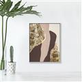 Picture of Golden Abstract _GroupedProduct_Rectangle_Portrait_Canvas_Framed_