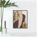 Picture of Golden Abstract _GroupedProduct_Rectangle_Portrait_Canvas_Framed_