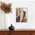 Picture of Golden Abstract _GroupedProduct_Rectangle_Portrait_Canvas_Framed_