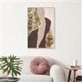Picture of Golden Abstract _GroupedProduct_Rectangle_Portrait_Canvas_Framed_