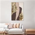 Picture of Golden Abstract _GroupedProduct_Rectangle_Portrait_Canvas_Framed_