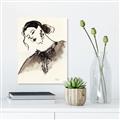 Picture of Feminine Flourish in Ink _GroupedProduct_Rectangle_Portrait_Unframed_Print_Only_