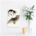 Picture of Feminine Flourish in Ink _GroupedProduct_Rectangle_Portrait_Unframed_Print_Only_