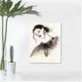 Picture of Feminine Flourish in Ink _GroupedProduct_Rectangle_Portrait_Unframed_Print_Only_