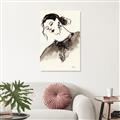 Picture of Feminine Flourish in Ink _GroupedProduct_Rectangle_Portrait_Unframed_Print_Only_