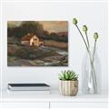 Picture of Shadows of the Old Barn _GroupedProduct_Rectangle_Landscape_Unframed_Print_Only_