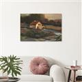 Picture of Shadows of the Old Barn _GroupedProduct_Rectangle_Landscape_Unframed_Print_Only_