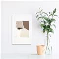 Picture of Mocha Symmetry I _GroupedProduct_Rectangle_Portrait_Unframed_Print_Only_