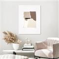 Picture of Mocha Symmetry I _GroupedProduct_Rectangle_Portrait_Unframed_Print_Only_