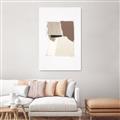 Picture of Mocha Symmetry I _GroupedProduct_Rectangle_Portrait_Unframed_Print_Only_