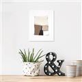 Picture of Mocha Symmetry II _GroupedProduct_Rectangle_Portrait_Unframed_Print_Only_