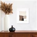 Picture of Mocha Symmetry II _GroupedProduct_Rectangle_Portrait_Unframed_Print_Only_