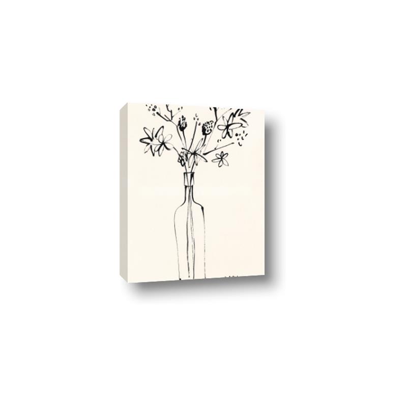 Picture of Sketched Flower _GroupedProduct_Rectangle_Portrait_Canvas_