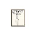 Picture of Sketched Flower _GroupedProduct_Rectangle_Portrait_Canvas_Framed_