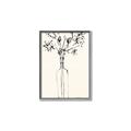 Picture of Sketched Flower _GroupedProduct_Rectangle_Portrait_Canvas_Framed_