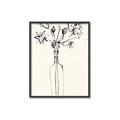 Picture of Sketched Flower _GroupedProduct_Rectangle_Portrait_Canvas_Framed_