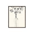 Picture of Sketched Flower _GroupedProduct_Rectangle_Portrait_Canvas_Framed_