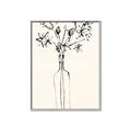 Picture of Sketched Flower _GroupedProduct_Rectangle_Portrait_Canvas_Framed_