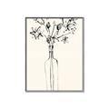 Picture of Sketched Flower _GroupedProduct_Rectangle_Portrait_Canvas_Framed_