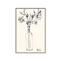 Picture of Sketched Flower _GroupedProduct_Rectangle_Portrait_Canvas_Framed_