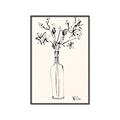 Picture of Sketched Flower _GroupedProduct_Rectangle_Portrait_Canvas_Framed_