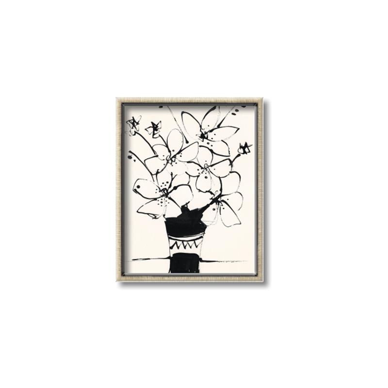 Picture of Bloom in Contrast _GroupedProduct_Rectangle_Portrait_Canvas_Framed_