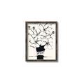 Picture of Bloom in Contrast _GroupedProduct_Rectangle_Portrait_Canvas_Framed_