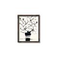 Picture of Bloom in Contrast _GroupedProduct_Rectangle_Portrait_Canvas_Framed_