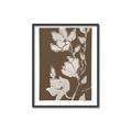 Picture of Shadowed Petals _GroupedProduct_Rectangle_Portrait_Canvas_Framed_