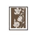 Picture of Shadowed Petals _GroupedProduct_Rectangle_Portrait_Canvas_Framed_