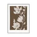 Picture of Shadowed Petals _GroupedProduct_Rectangle_Portrait_Canvas_Framed_