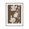Picture of Shadowed Petals _GroupedProduct_Rectangle_Portrait_Canvas_Framed_