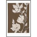 Picture of Shadowed Petals _GroupedProduct_Rectangle_Portrait_Canvas_Framed_