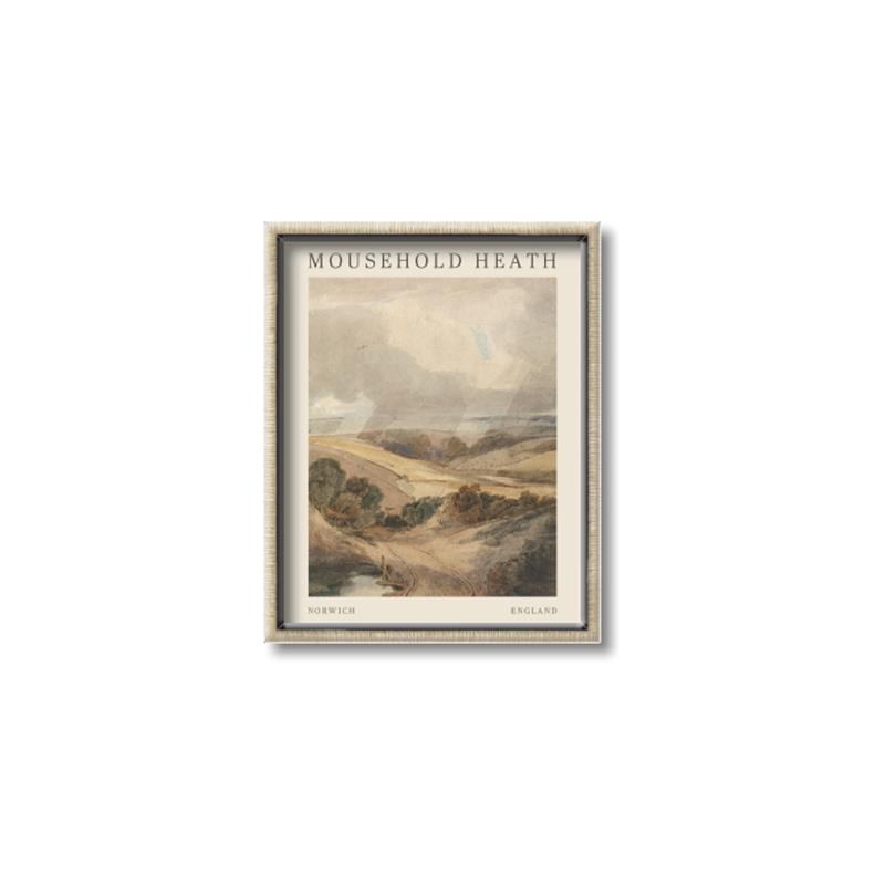 Picture of Mousehold Heath _GroupedProduct_Rectangle_Portrait_Canvas_Framed_
