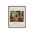 Picture of Pergola with Oranges _GroupedProduct_Rectangle_Portrait_Canvas_Framed_