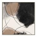 Picture of Ink in Motion II _GroupedProduct_Square_Canvas_Framed_