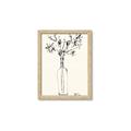 Picture of Sketched Flower _GroupedProduct_Rectangle_Portrait_Framed_Matted_
