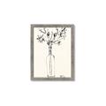 Picture of Sketched Flower _GroupedProduct_Rectangle_Portrait_Framed_Matted_
