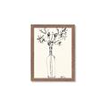 Picture of Sketched Flower _GroupedProduct_Rectangle_Portrait_Framed_Matted_