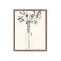 Picture of Sketched Flower _GroupedProduct_Rectangle_Portrait_Framed_Matted_