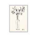 Picture of Sketched Flower _GroupedProduct_Rectangle_Portrait_Framed_Matted_