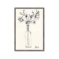 Picture of Sketched Flower _GroupedProduct_Rectangle_Portrait_Framed_Matted_