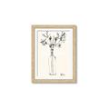 Picture of Sketched Flower _GroupedProduct_Rectangle_Portrait_Framed_Matted_