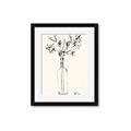 Picture of Sketched Flower _GroupedProduct_Rectangle_Portrait_Framed_Matted_
