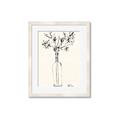 Picture of Sketched Flower _GroupedProduct_Rectangle_Portrait_Framed_Matted_