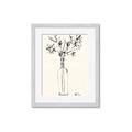 Picture of Sketched Flower _GroupedProduct_Rectangle_Portrait_Framed_Matted_