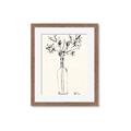 Picture of Sketched Flower _GroupedProduct_Rectangle_Portrait_Framed_Matted_