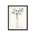 Picture of Sketched Flower _GroupedProduct_Rectangle_Portrait_Framed_Matted_