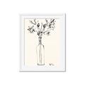 Picture of Sketched Flower _GroupedProduct_Rectangle_Portrait_Framed_Matted_